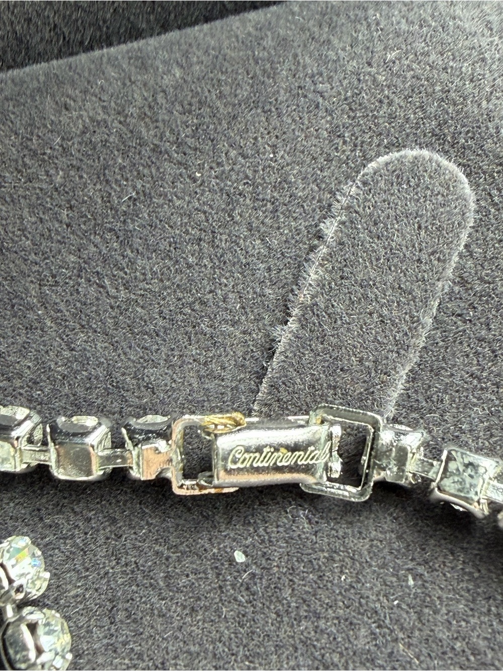 Vintage Dazzling Continental Necklace and Earrings - Picture 3 of 6